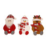 Christmas Table Decorations Home Cartoon Knife and Fork Cover(Snowman)