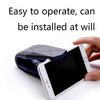 Lazy Car Desktop Phone Holder Alligator Mouth Clip Holder(Black Red)