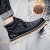 SY-5888M Winter Outdoor Work Shoes Casual Martin Boots, Size: 44(Black)