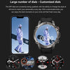 AK56 IP67 BT5.1 1.43inch Smart Watch Support Voice Call / Health Monitoring, Style:Silicone Strap(Silver)