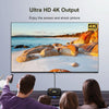 HK1 RBOX-H8S 4K Ultra HD Android 12.0 Smart TV Box with Remote Control, Allwinner H618 Quad-Core, 2GB+16GB(EU Plug)