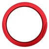 Non-slip Wear-resistant Fire Pattern Silicone Car Steering Wheel Cover, Size: 36-42cm(Red)
