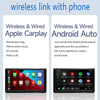 X70-1 Car 7 inch IPS Portable Smart Screen Wireless Screen Projection Carplay Android Auto, with Reversing Camera(Black)