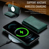 For iPhone 12 Pro Max DG.MING MAGKING-K2 Series MagSafe RFID Card Bag Detachable Phone Case(Green)