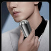 Smart Digital Display Electric Shaver Rechargeable Pocket Razor, Spec: 6 Leaf Knife Head Black