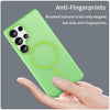 For Samsung Galaxy S25 Ultra MagSafe Frosted Translucent TPU + PC Full Coverage Phone Case(Green)