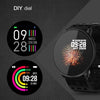 Q88 Smart Watch IP68 Waterproof Men Sports Smartwatch Android Bluetooth Watch Support Heart Rate / Call Reminder / Pedometer / Sleep Monitoring / Tracker(Black Green)