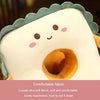 Students Double-sided Napping Pillow Office Nap Artifact Girls Sleeping Pillow, Style: L Carrot