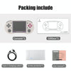 ANBERNIC RG353PS  3.5-Inch IPS Screen Handheld Game Console 2.4G/5G Wifi Linux System Game Player 16GB No Game(Transparent Purple)