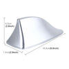 Universal Car Antenna Aerial Shark Fin Radio Signal For Auto SUV Truck Van(Silver)