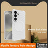 For Samsung Galaxy S25 5G IMAK UC-6 Series Manbo Frosting Soft Phone Case(White)