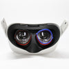 For Oculus Quest / Rifts / Quest 2 1pair VR All-in-one Glasses Frame Magnetic Suction Frame Can Match Myopic Lenses(Blue)
