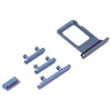 iPhone 14 SIM Tray & Side Buttons (Blue)