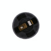 E14 Lamp Light Socket Bulbs Holder Base (Black)