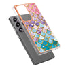 For Samsung Galaxy S25 Ultra 5G Electroplating IMD TPU Phone Case(Colorful Scales)