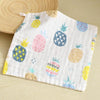 5 PCS Six-Layer Gauze Cotton Baby Square Handkerchief Saliva Towel Styles Random Delivery, Size:25x25cm