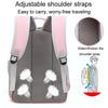Pet Carrier Backpack, Black, For Cats & Dogs up to 7.5kg (Model 6)