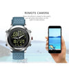 NX02 Sport Smartwatch IP67 Waterproof Support Tracker Calories Pedometer Smartwatch Stopwatch Call SMS Reminder(black)