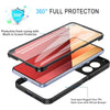 For Xiaomi Redmi Note 13 Pro 4G Acrylic + TPU 360 Degrees Full Coverage Phone Case(Red)