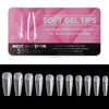 Scratch-free Ultra-thin Seamless Manicure Nail Plate, Shape: 01 Frosted T Type