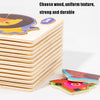 10 PCS Children Educational Animal Three-Dimensional Wooden Puzzle Toy(Hot Air Balloon)