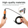 T20 4.3 inch IPS Screen 3.9mm Single Camera IP67 Waterproof Hard Cable Digital Endoscope, Length:1m(Black Orange)