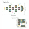 Digital Jumping Grid Game Floor Paste Preschool Ground Decoration For Children(zsz2895)