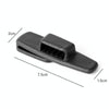 1pair Car Seat Belt Adhesive Buckle Fastener Adjustment Limiter