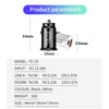 P10 Mini Style QC4.0 USB / PD20W Dual Port Car Charger(Black)
