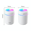 Colorful Cup Humidifier USB Car Air Purifier(White)