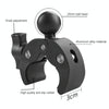 Motorcycle Dual-heads Crabs Clamps Handlebar Fixed Mount, Length:18cm