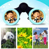 4X30 Binocular Telescope Bird Watching Telescope Gifts for Children(Rain Season Blue)