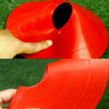 10 PCS Football Training Sign Disc Sign Cone Obstacle Football Training Equipment(Fluorescent Green)