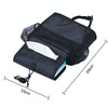 Multi-Pocket Insulation Cold Car Seat Back Storage Bag(Black)