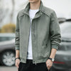 Autumn / Winter Men Jacket Casual Coat, Size: 3XL(2110 Velvet Army Green)