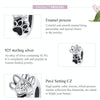 S925 Sterling Silver Pet Imprint Beads DIY Bracelet Necklace Accessories