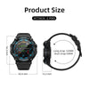 LOKMAT ATTACK 2 PRO 1.39-Inch 5ATM Waterproof Health Monitoring Bluetooth Smart Watch(Gold)