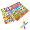 Water Drawing Book Coloring Book Doodle & Magic Pen Painting Drawing Board for Kids Toys Birthday Gift(2358-1 Farm Animals)