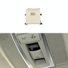 Car Dome Light Button Sunroof Window Switch Button for Mercedes-Benz W166 / W292 2012-, Left Driving, Style:Convex(Porcelain White)
