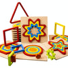 DIY Creative 3D Wooden Puzzle Geometry Shape Puzzle Children Educational Toys(Polygon)