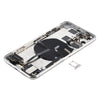 iPhone 11 Pro Back Cover Assembly (Silver) with Side Keys & Wireless Charging
