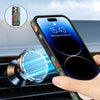For iPhone 13 Denior D23 MagSafe Detachable Zipper Wallet Holder Phone Case(Blue)