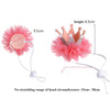 Pet Birthday Crown & Scarf Set, Balloon Pink - Cat/Small Dog
