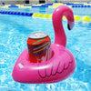 Inflatable Flamingo Shaped Floating Drink Holder, Inflated Size: About 17.5 x 17 x 15.5cm