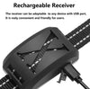 Wireless Dog Fence & Training Collar - 500m, 2 Dogs (Black)