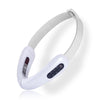 Micro-Current Lifting Firming Skin Rejuvenation Face-Lifting Instrument Relieving Double Chin Lines And wrinkle Facial Bandage(Angel White)
