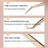 Eyelash Clip Eyelash Tweezers High Precision Eyelash Extension Tool(Peacock Tweezers)