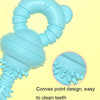 Puppy Teething Chew Toy - Green Nipple Shape - TPR Rubber