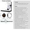 WS-26 1.52 inch IP67 Sport Smart Watch Support Bluetooth Call / Sleep / Blood Oxygen / Heart Rate / Blood Pressure Health Monitor, Steel Strap(Black)