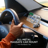 JOYROOM JR-ZS403 Metal Foldable Magnetic Car Phone Mount(Black)